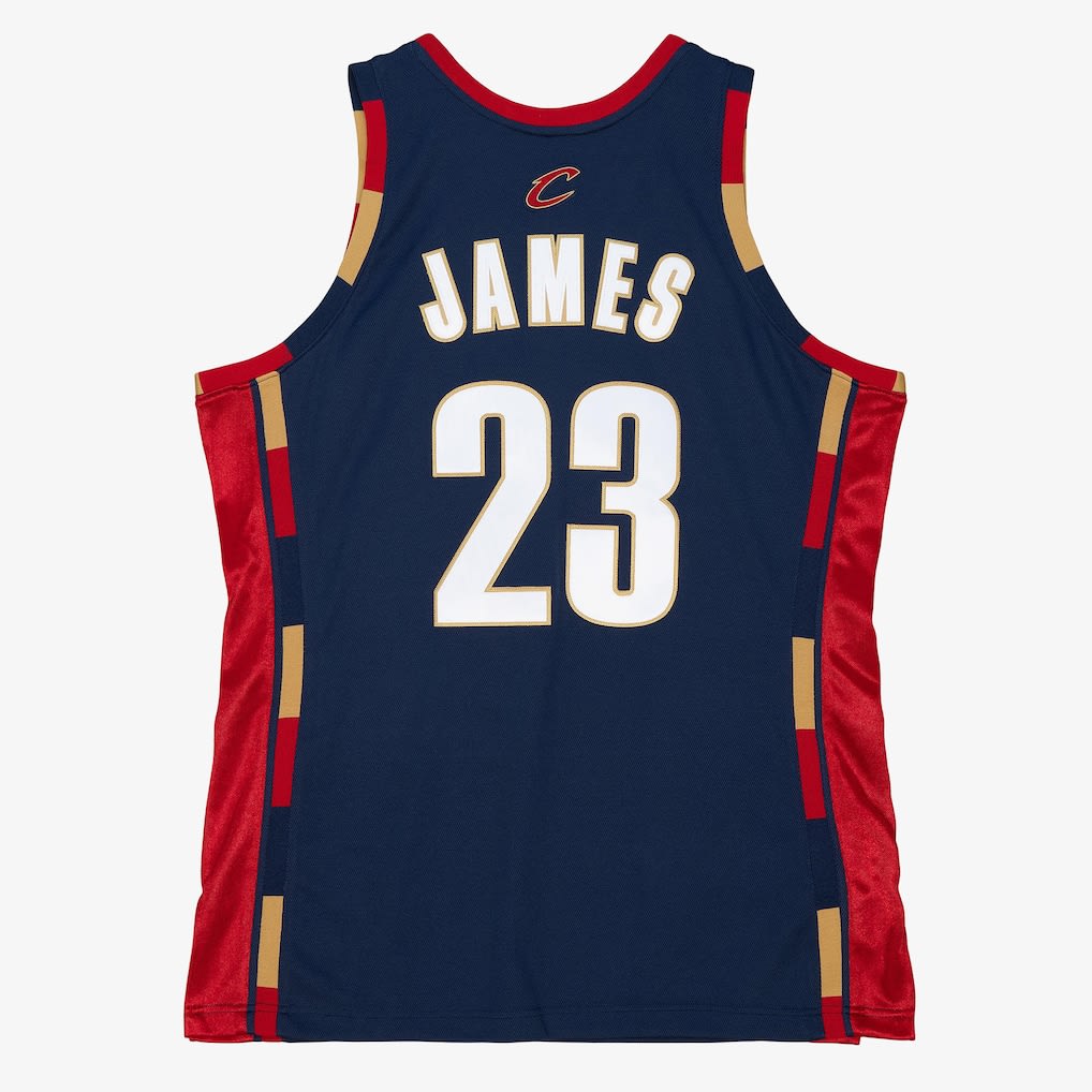SP15175 LeBron James Cleveland Cavaliers 2008-09 Authentic Jersey