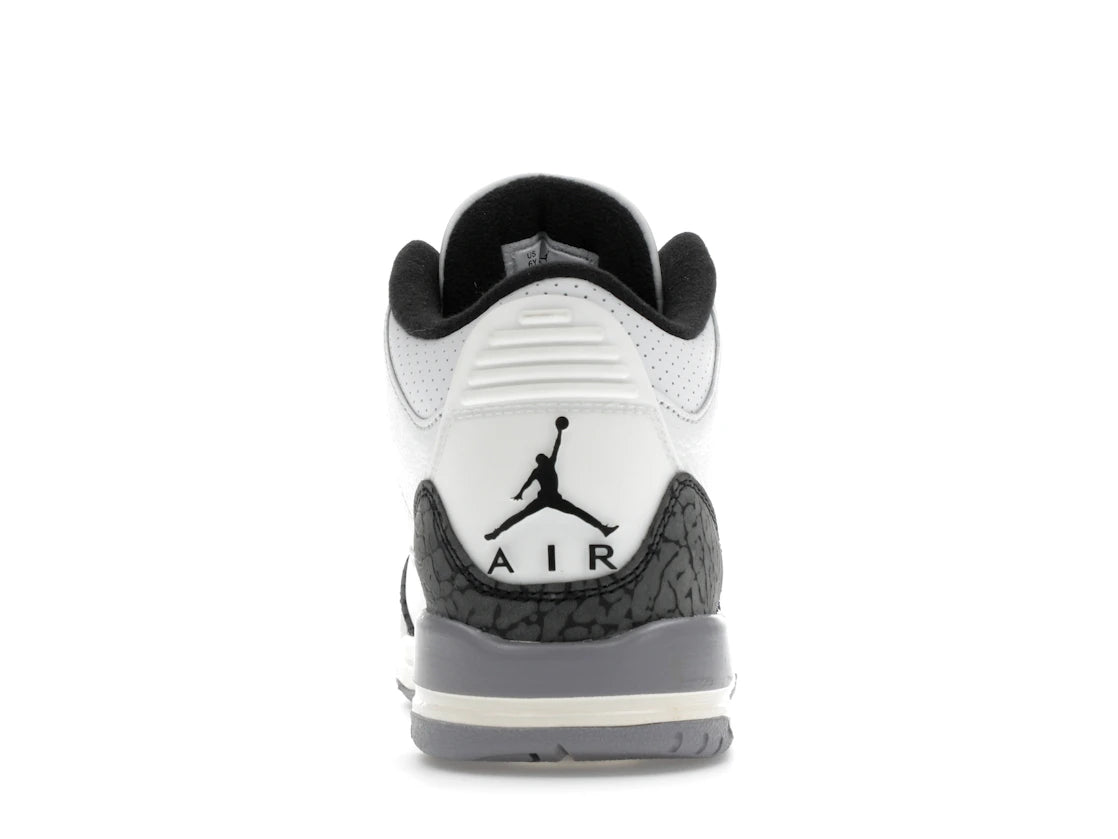 822789 Jordan 3 Retro Cement Grey (GS)