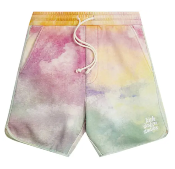 Kith Tie Dye Jordan Short 'Pink/Green'