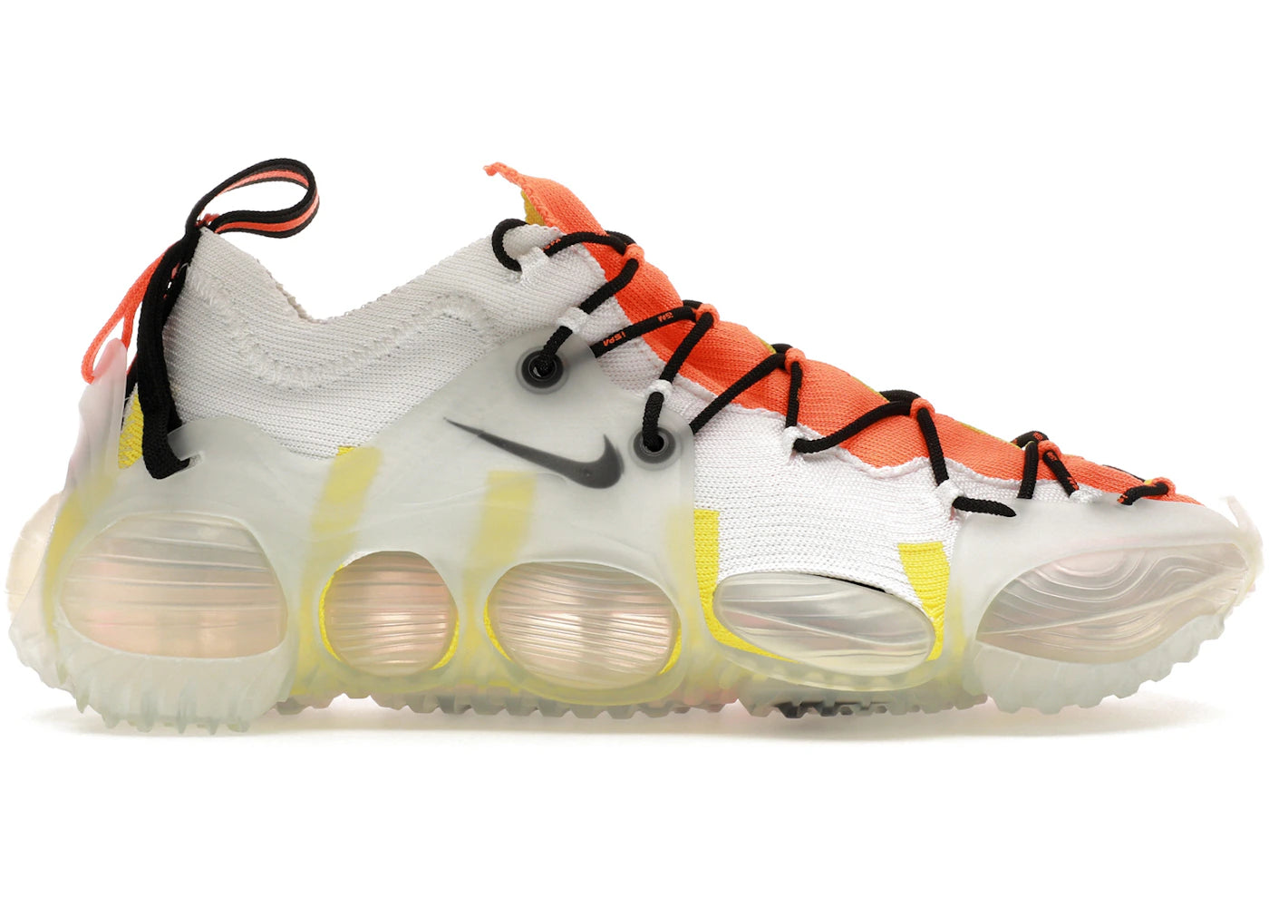 413930 Nike ISPA Link Axis White Total Orange Sonic Yellow