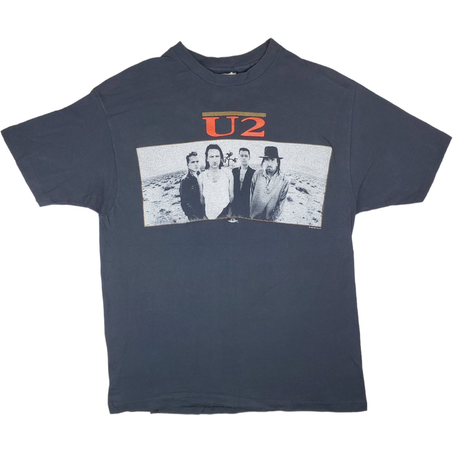 275686 (1987) U2 The Joshua Tree Tour Rock Concert T-Shirt