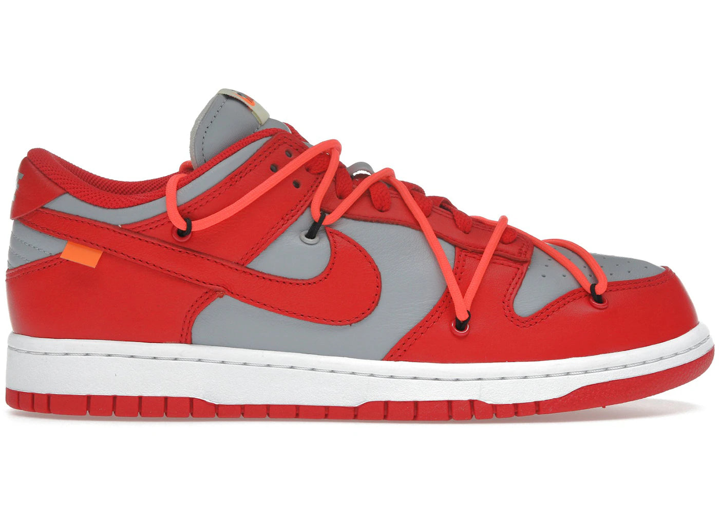802021 Nike Dunk Low Off-White University Red