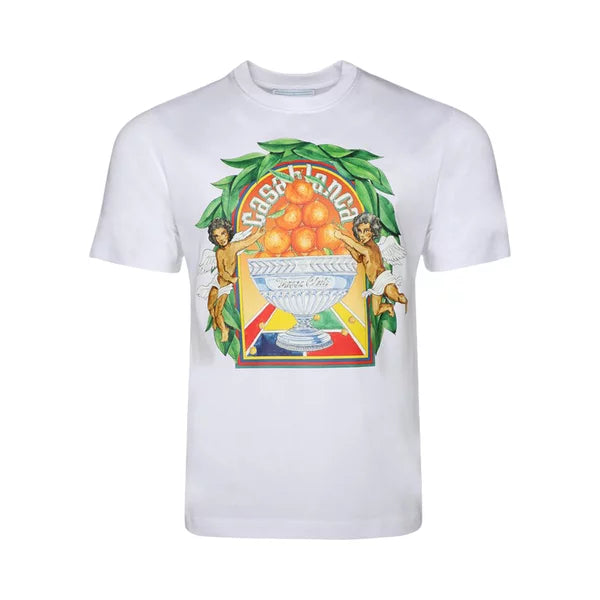 Casablanca Triomphe D'Orange T-Shirt 'White'