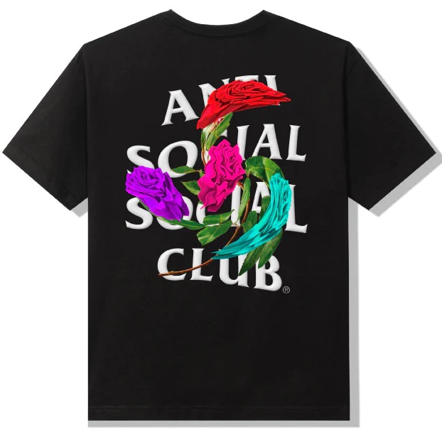SP4144 Anti Social Social Club Thorns T-Shirt Black