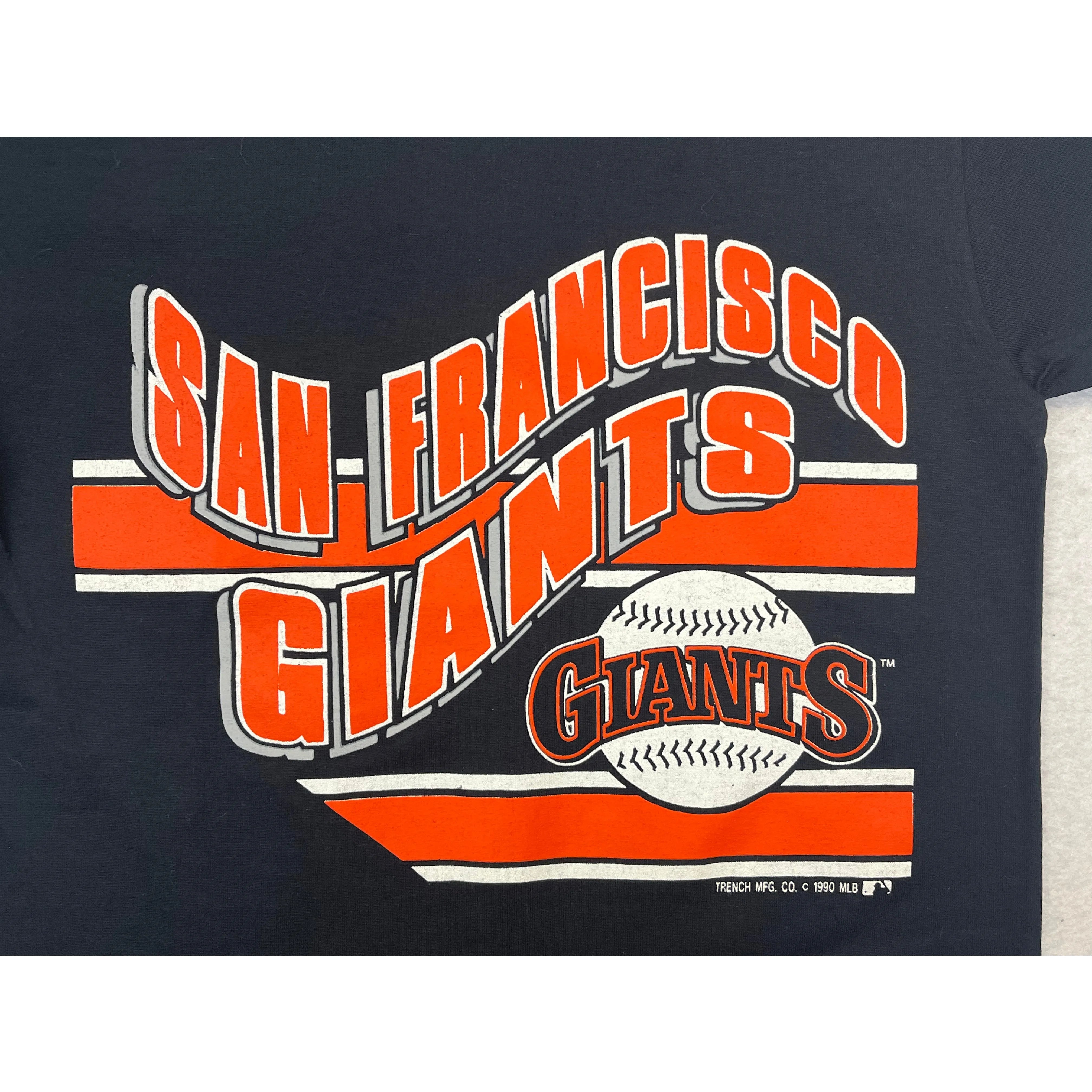 269515 (1990) San Francisco Giants MLB Trench T-Shirt w/ Tags L