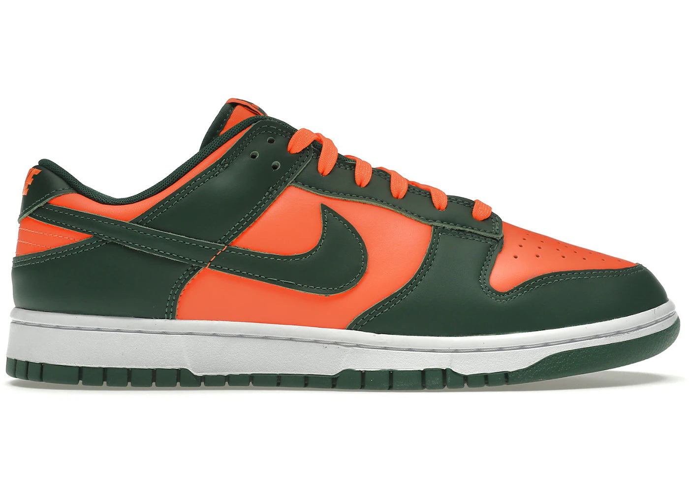 384887 Nike Dunk Low Retro Miami Hurricanes