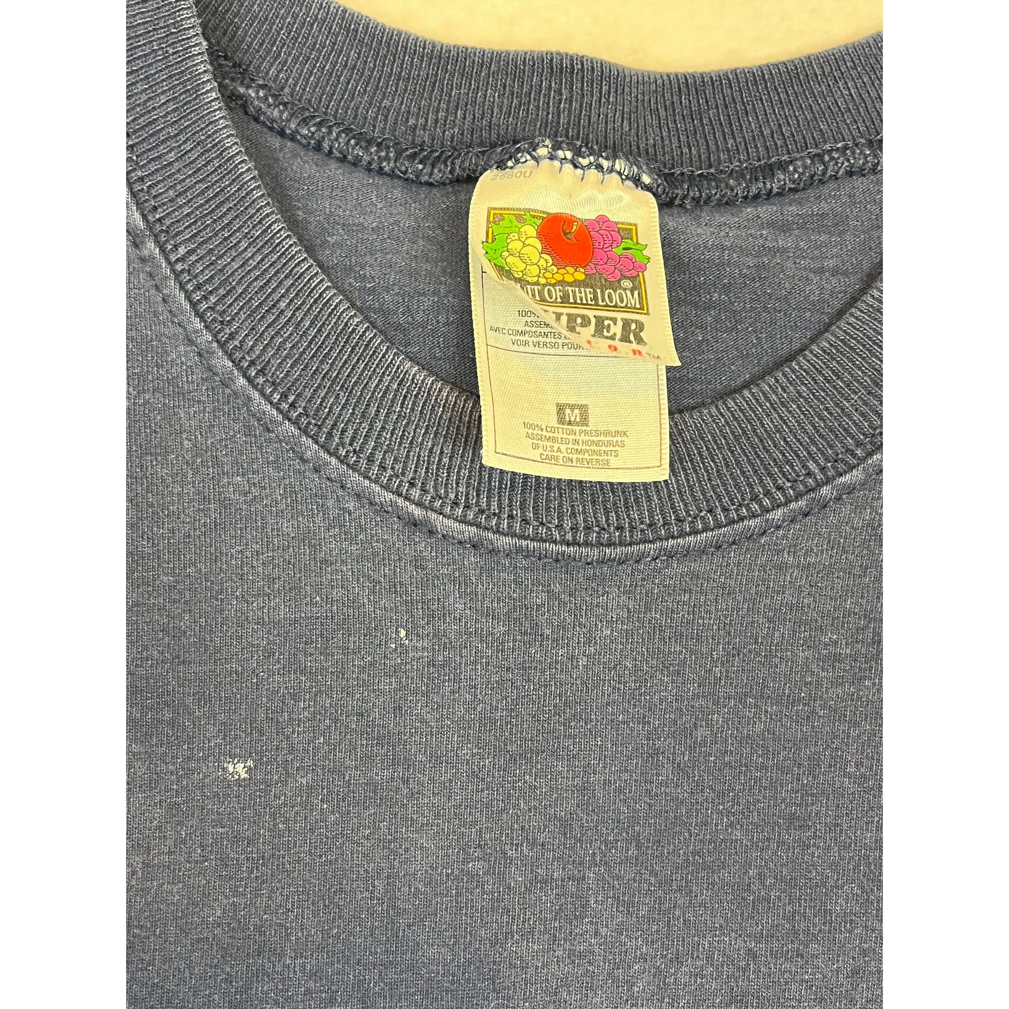 262218 (90s) Hershey's Park Chocolate Mascots Embroidered T-Shirt