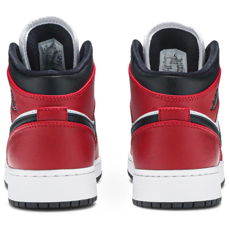 Air Jordan 1 Mid GS 'Chicago Black Toe'