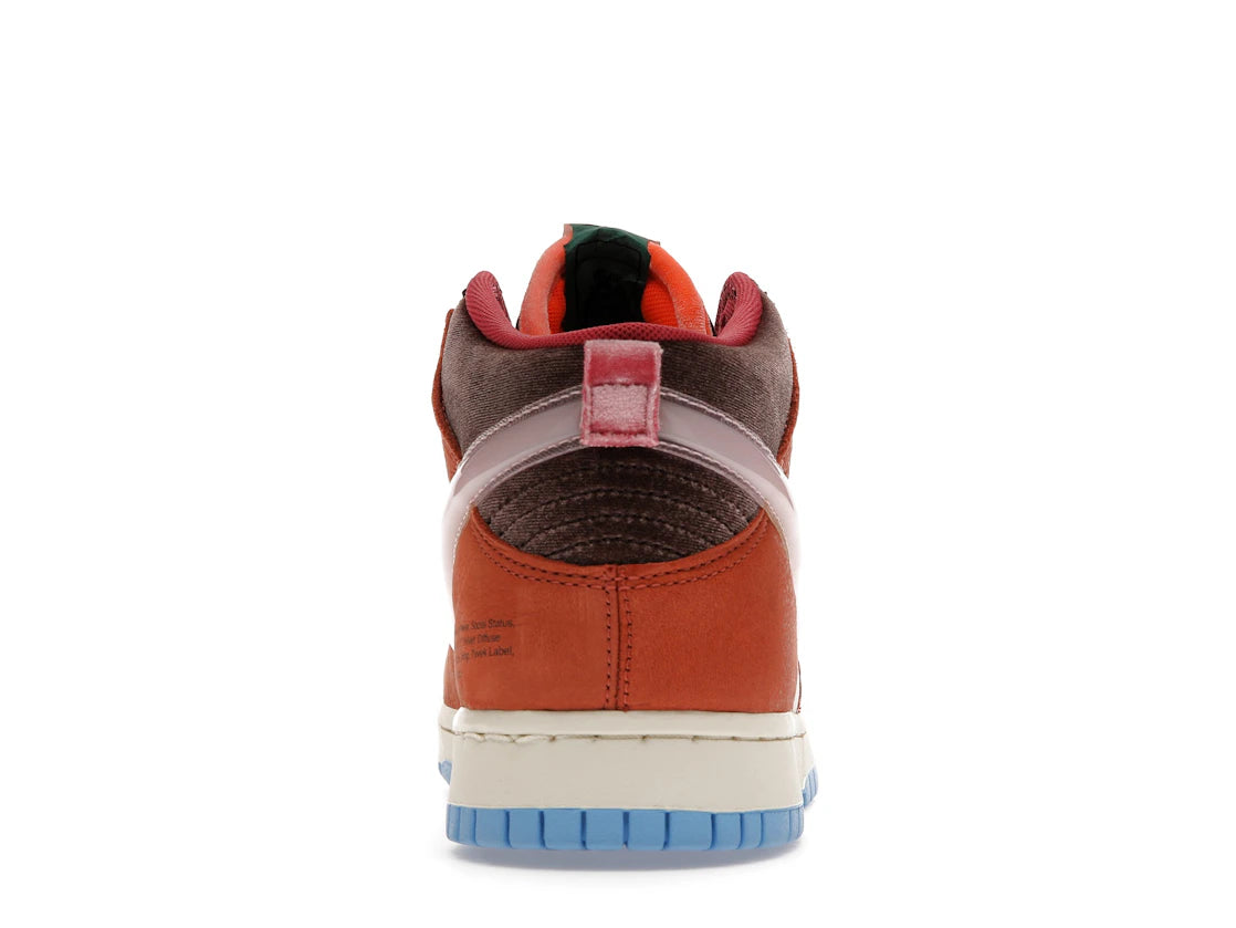 495029 Social Status x Dunk Mid 'Chocolate Milk'