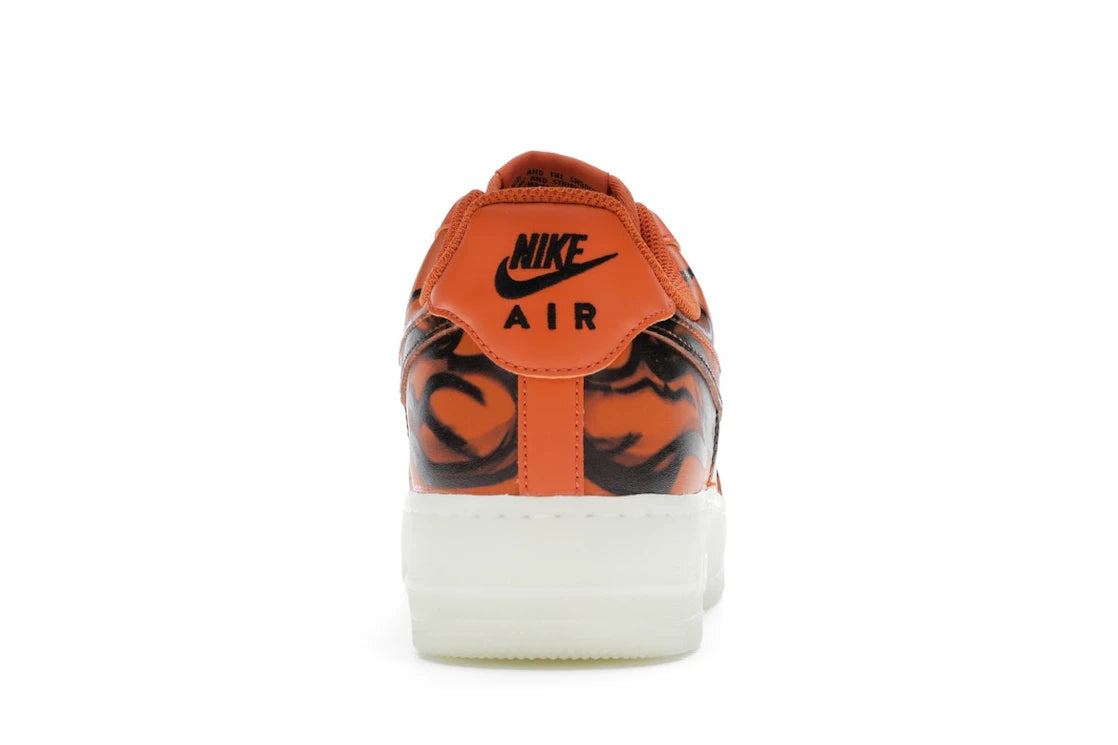 785277 Air Force 1 Low 'Orange Skeleton'