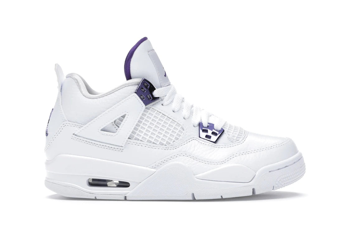 510485 Air Jordan 4 Retro Metallic Purple (GS)