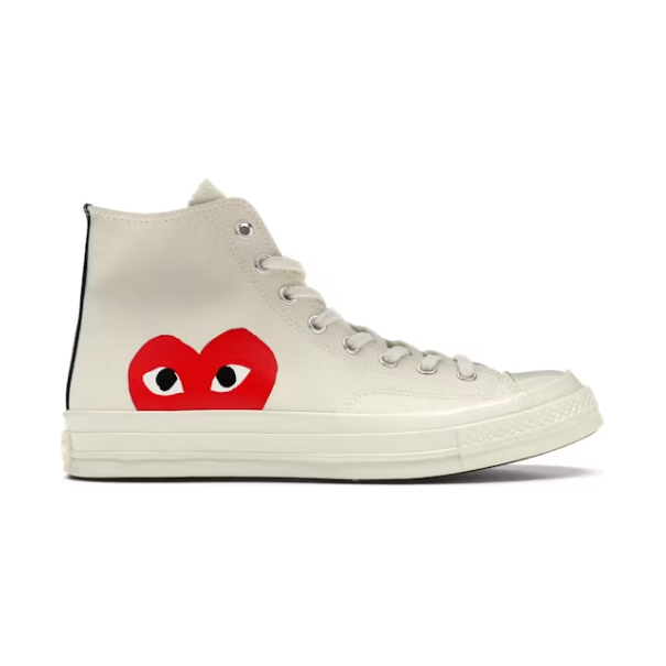 Converse Chuck Taylor All Star 70 Hi Comme des Garcons PLAY White