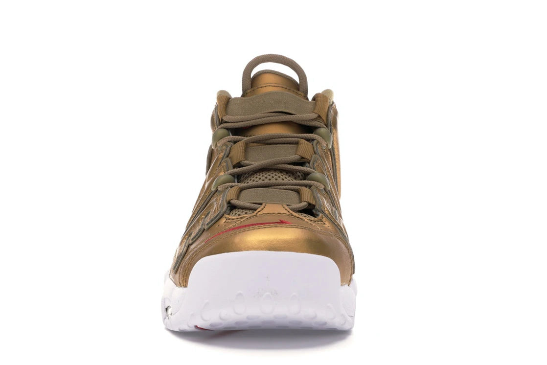 SP6824 Nike Air More Uptempo Supreme Suptempo Gold