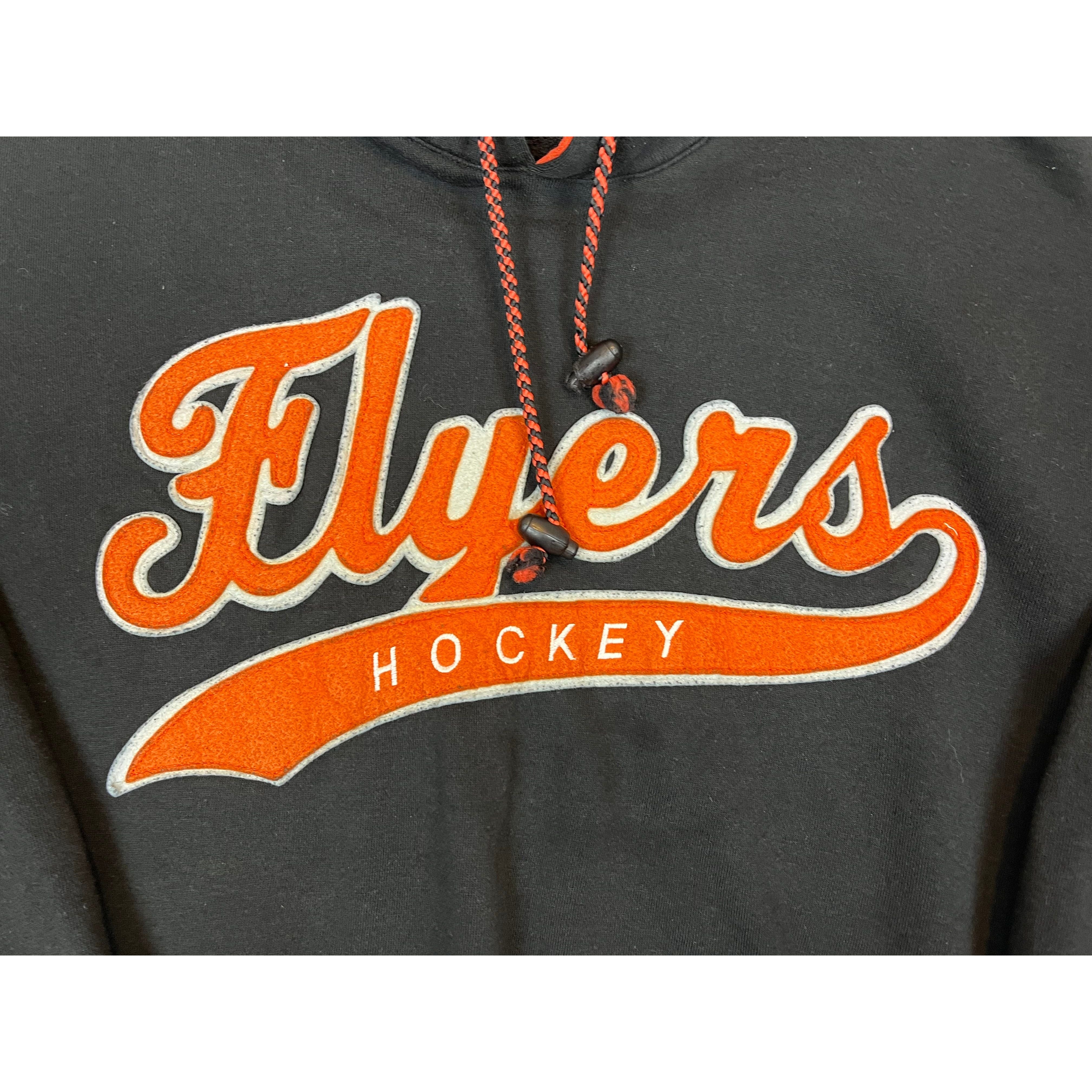 264705 (90s) Philadelphia Flyers NHL Starter Script Hoodie