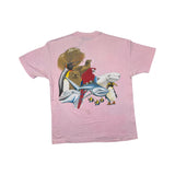 (90s) Wildlife Sea World / Bonita Beach Flordia Pink T-Shirt