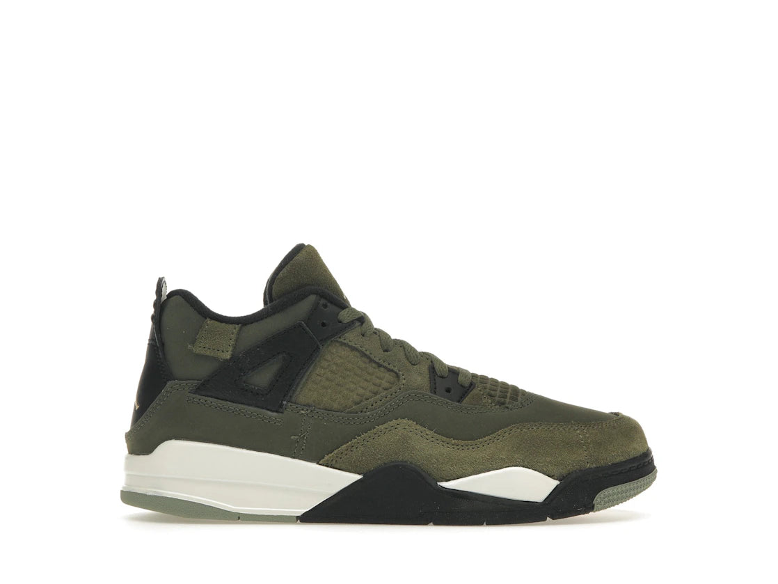 SP10809 Jordan 4 Retro SE Craft Medium Olive (PS)