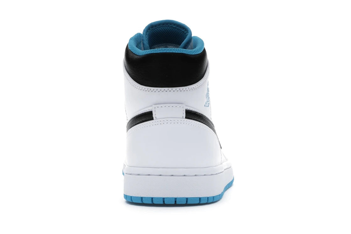 694813 Jordan 1 Mid Laser Blue