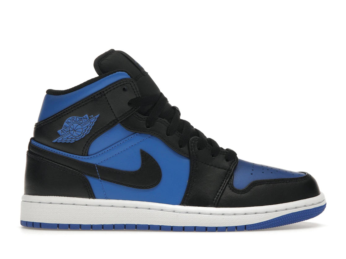 SP15304 Jordan 1 Mid Black Royal Blue