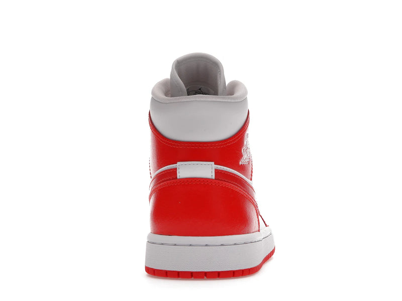 Wmns Air Jordan 1 Mid 'Habanero Red'