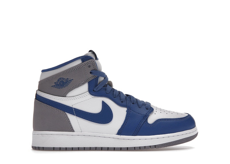 447011 Air Jordan 1 Retro High OG True Blue (GS)