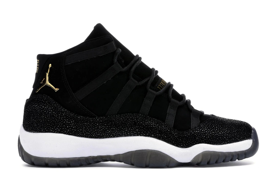 800323 Jordan 11 Retro Heiress Black Stingray (GS)