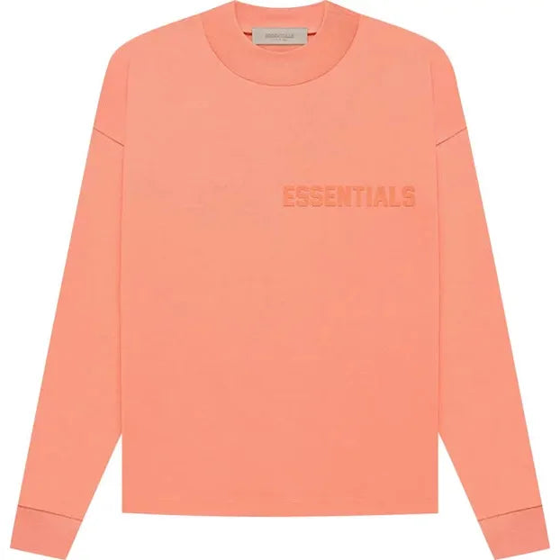 262443 Fear of God Essentials Long-Sleeve Tee 'Coral'
