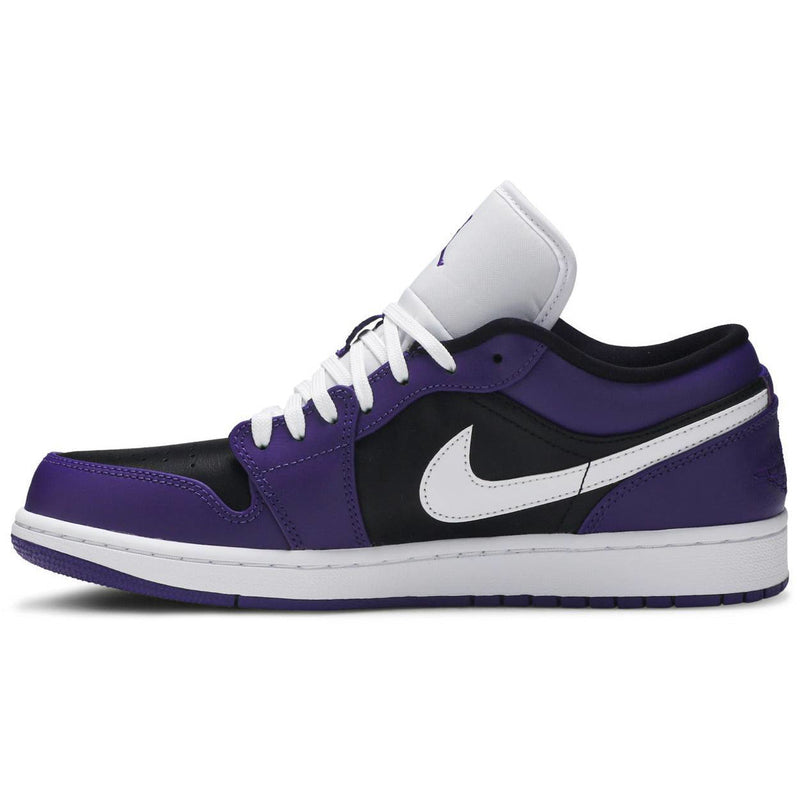 Air Jordan 1 Low Court Purple Black