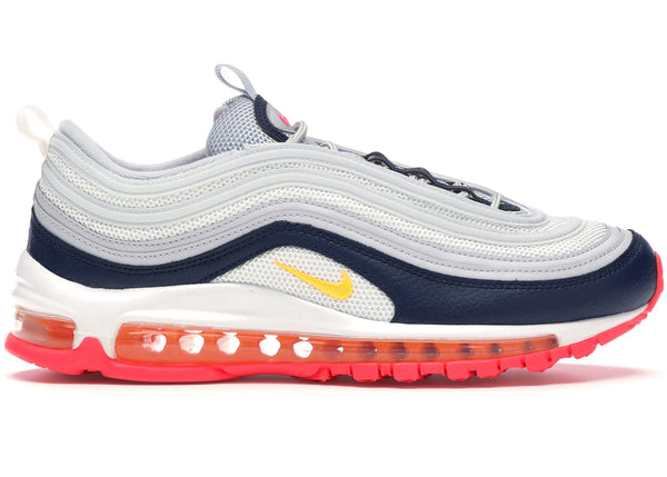 Nike Air Max 97 Midnight Navy Racer Pink Laser Orange (Women's)