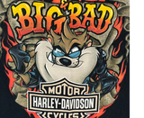 (2011) Harley Davidson Taz Big & Bad Looney Tunes T-Shirt