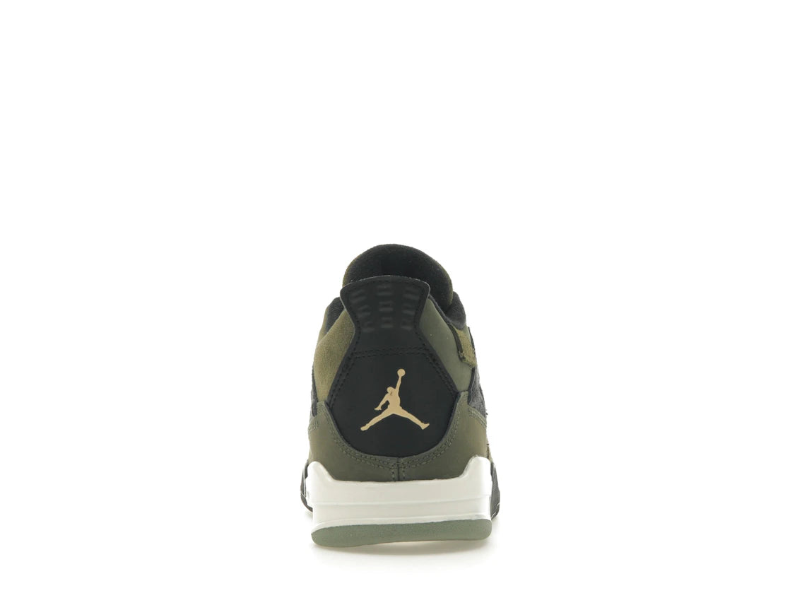 SP10809 Jordan 4 Retro SE Craft Medium Olive (PS)