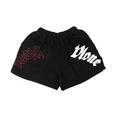 Vlone Lifestyle Logo Cotton Shorts 'Black'