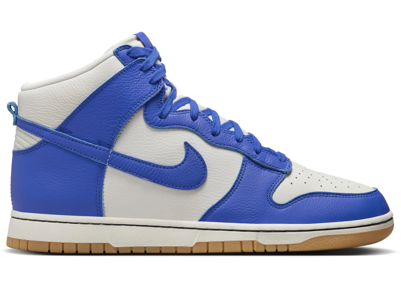 518487 Nike Dunk High Retro SE Phantom Racer Blue Gum