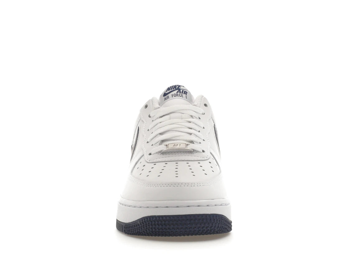 631171 Nike Air Force 1 '07 White Midnight Navy (2024)