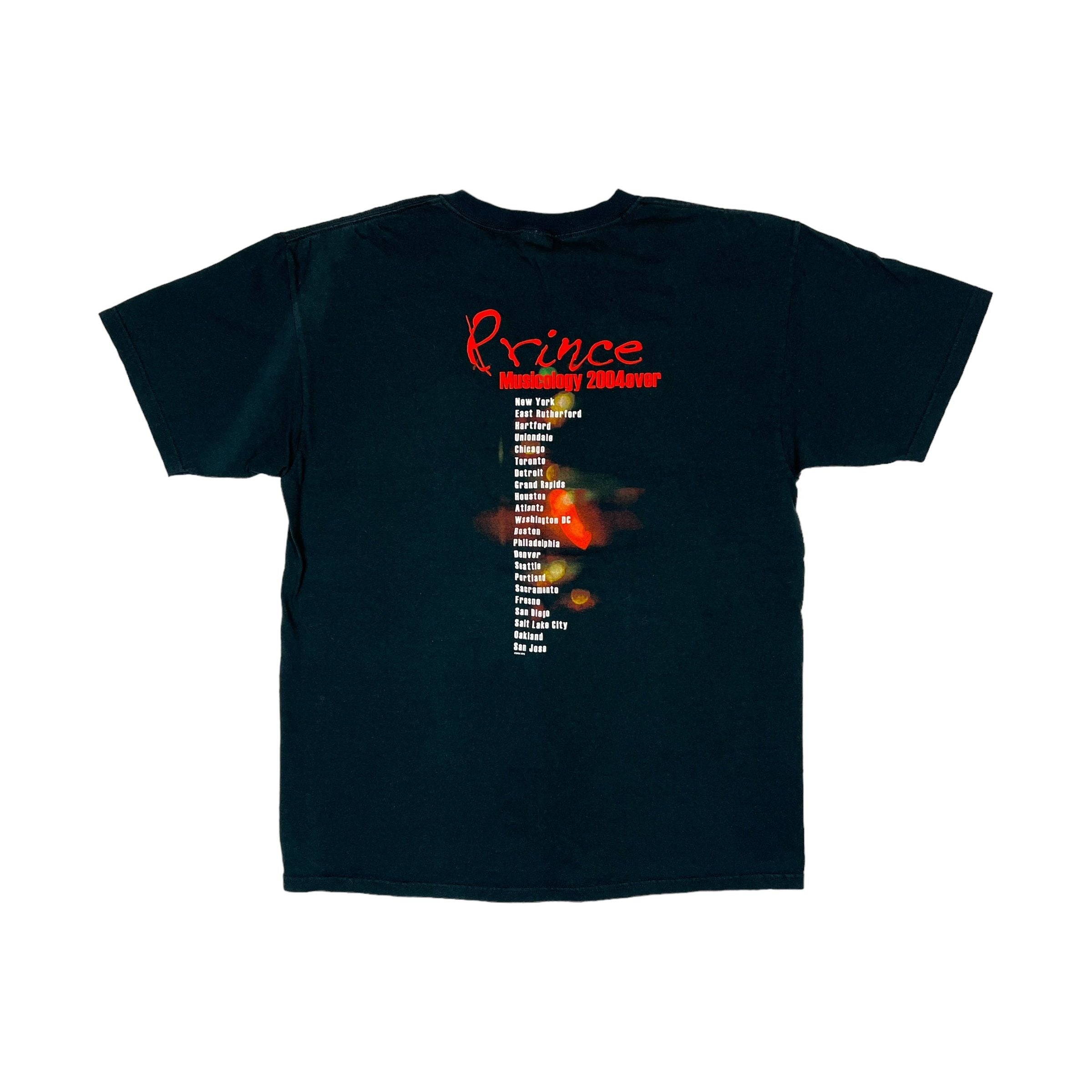 262220 (2004) Prince Musicology 2004ever Concert Tour T-Shirt