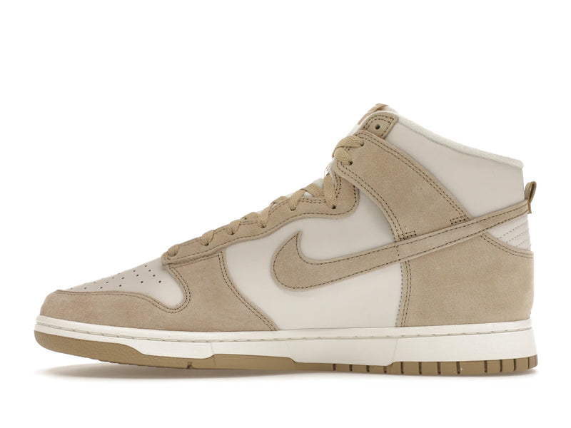 Nike Dunk High Tan Suede White