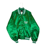 (90s) Coors Light Beer Kelly Green Satin Jacket