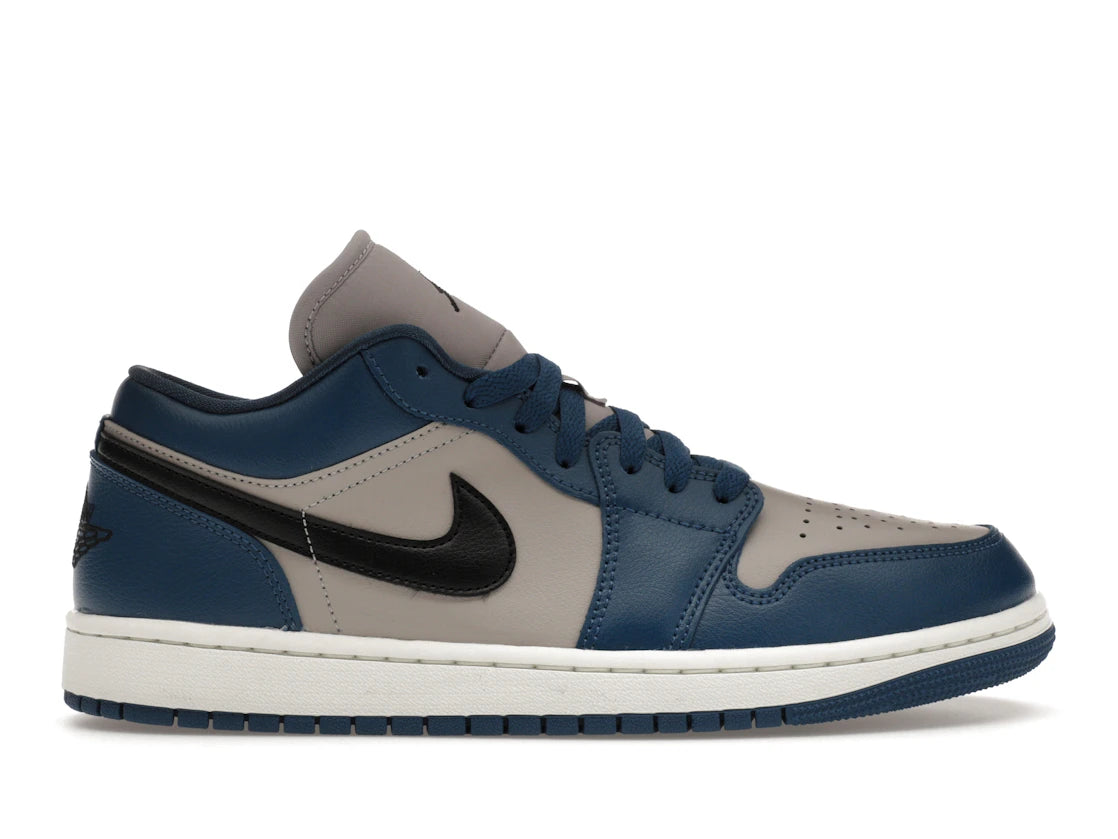 340126 Jordan 1 Low French Blue College Grey (Women's)
