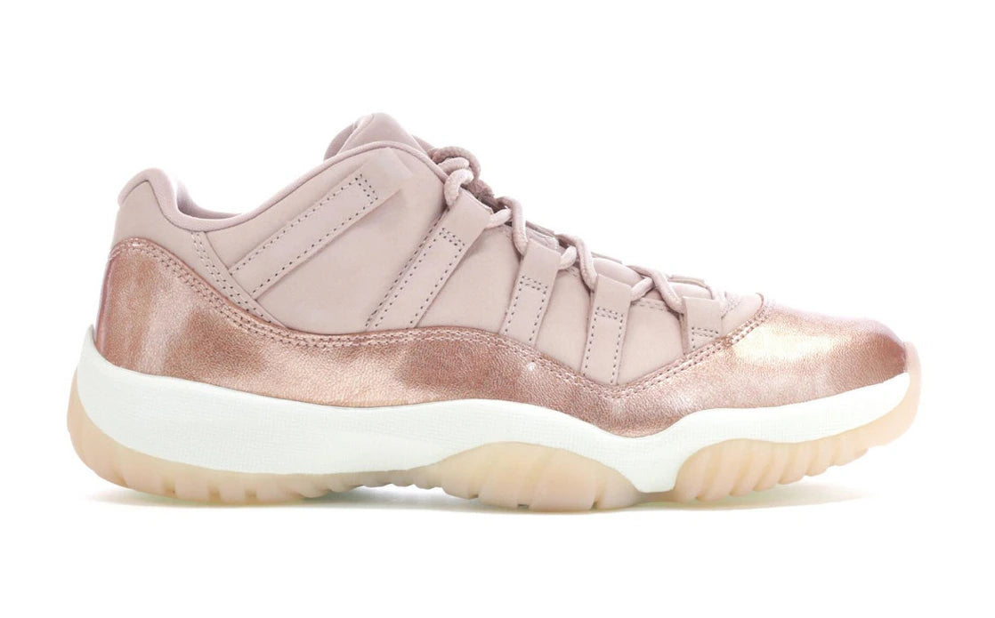 394556 Wmns Jordan 11 Low Rose Gold