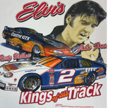 (1998) Elvis Presley Nascar Kings of the Track Racing T-Shirt