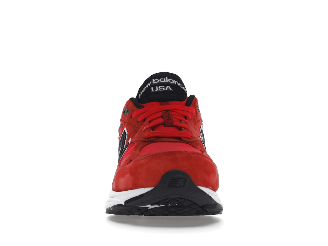 725144 New Balance 990v3 MiUSA Red Suede