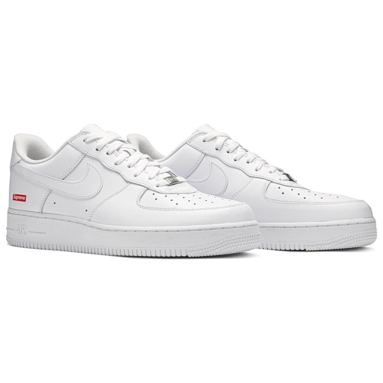 625294 Nike Air Force 1 Low Supreme White