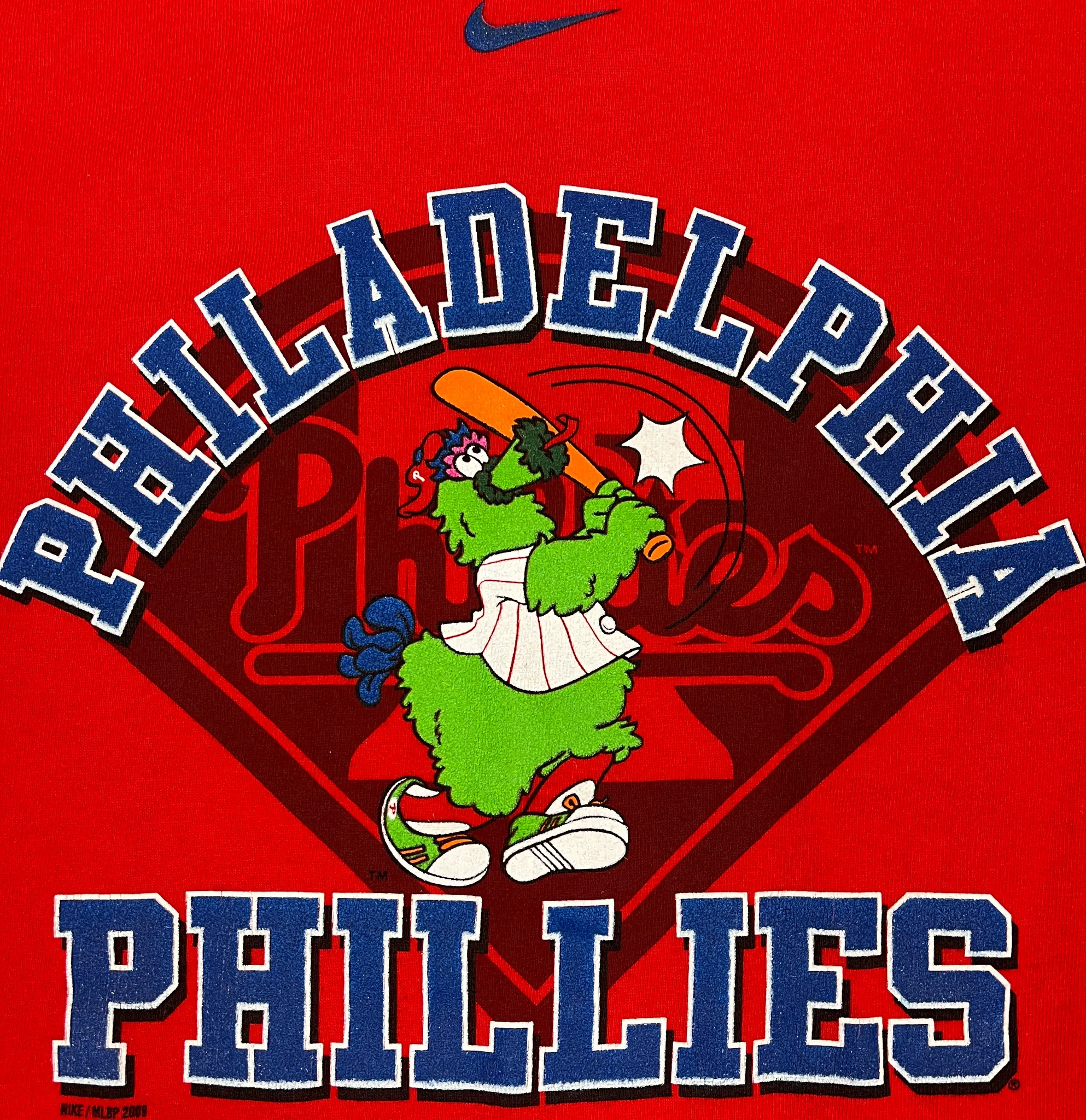 375217 (2009) Philadelphia 'Phillies Phanatic' Mascot Nike T-Shirt