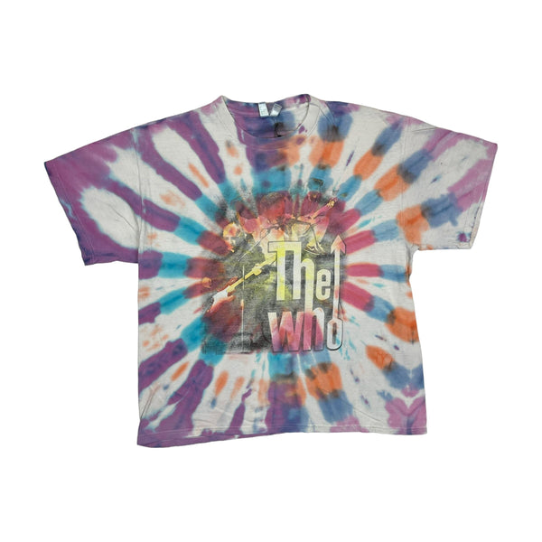 (2002) The Who Tie Dye 'In Memory of John Entwistle' Tour T-Shirt