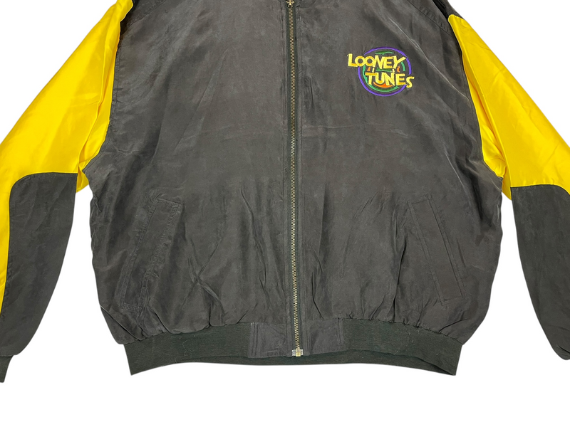 (90s) Looney Tunes Jeff Hamilton Silk Jacket