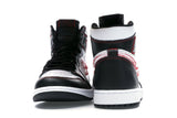 Jordan 1 Retro High Defiant White Black Gym Red