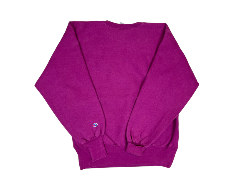 (80s) Champion Reverse Weave Magenta Purple Crewneck