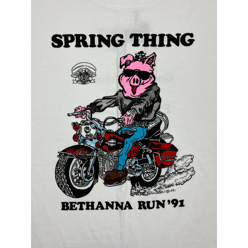 (1991) Motorcycle 'Spring Thing' Hog Chopper T-Shirt