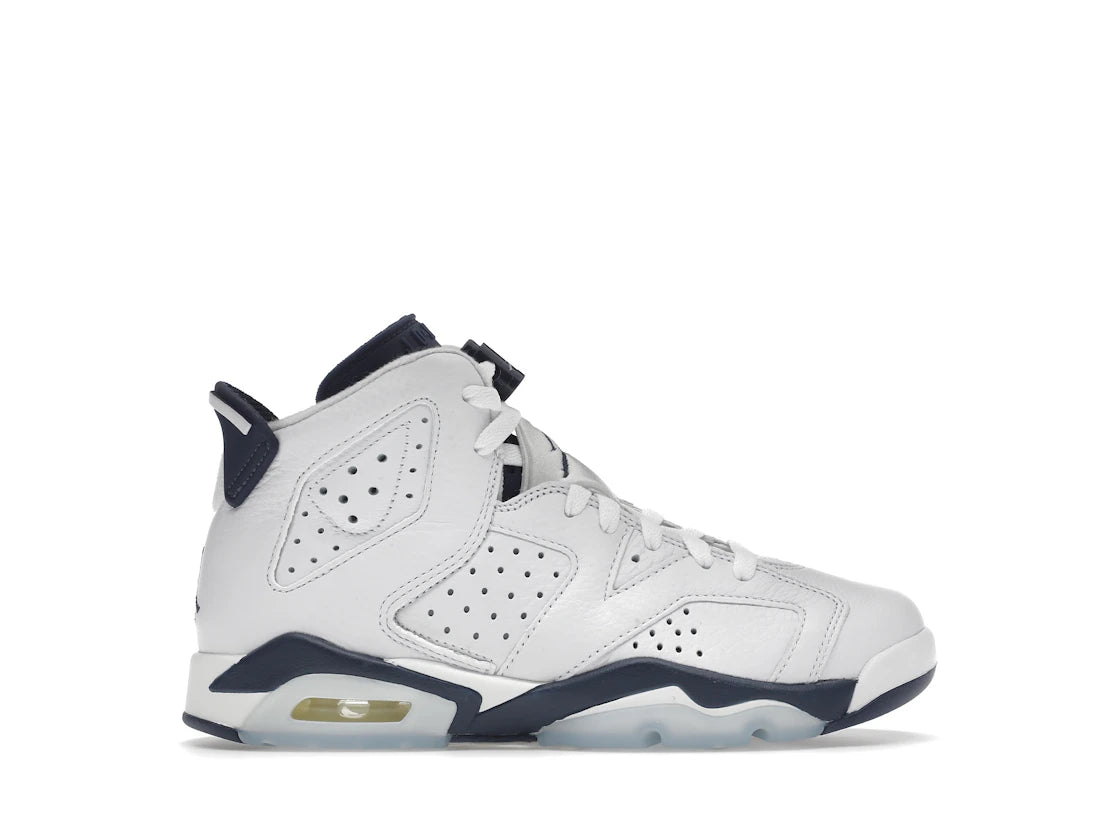 SP11704 Air Jordan 6 Retro GS 'Midnight Navy' 2022