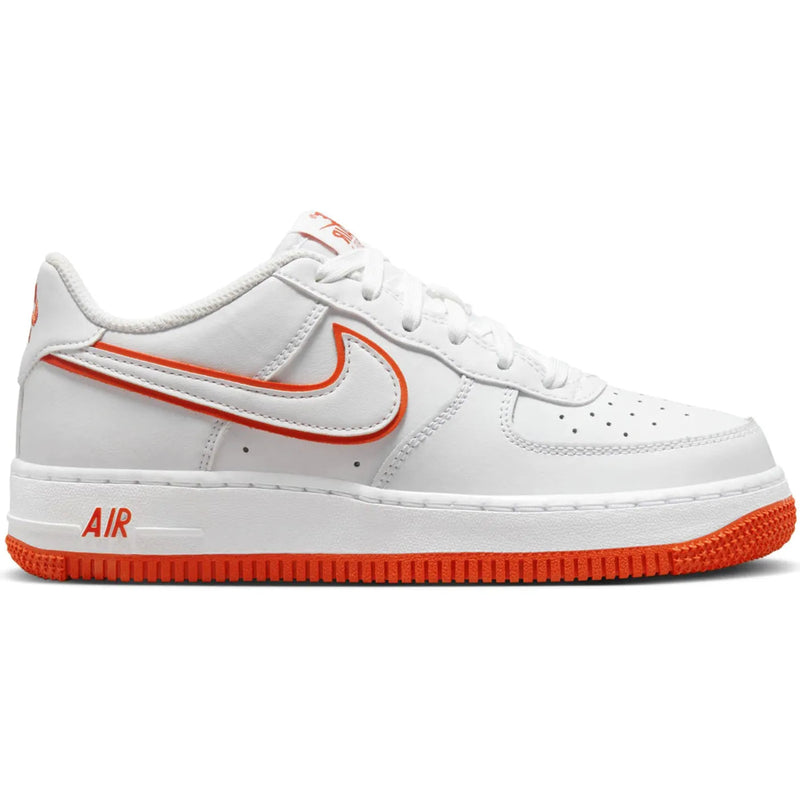 Nike Air Force 1 Low White Picante Red (GS)