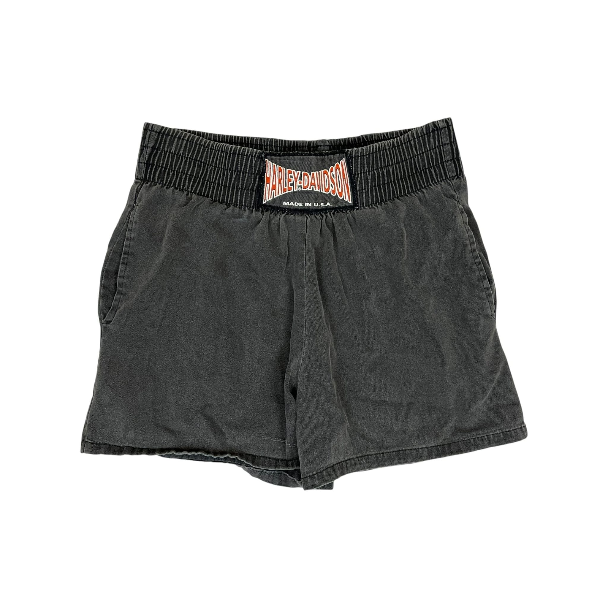 256509 (90s) Harley Davidson Women's Shorts w/ Pockets